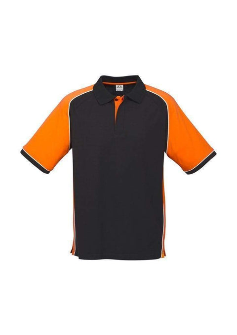 Biz Collection Casual Wear Black/Orange/White / S Biz Collection Men’s Nitro Polo P10112