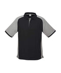 Biz Collection Casual Wear Black/Grey/White / S Biz Collection Men’s Nitro Polo P10112