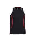 Biz Collection Casual Wear Black/Red / S Biz Collection Men’s Razor Singlet SG407M