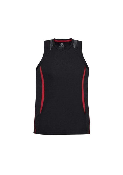 Biz Collection Casual Wear Black/Red / S Biz Collection Men’s Razor Singlet SG407M