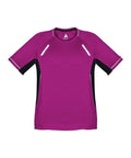 Biz Collection Casual Wear Magenta/Black/Silver / S Biz Collection Men’s Renegade Tee T701MS