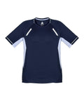 Biz Collection Casual Wear Navy/White/Silver / S Biz Collection Men’s Renegade Tee T701MS