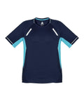 Biz Collection Casual Wear Navy/Sky/Silver / S Biz Collection Men’s Renegade Tee T701MS