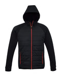 Biz Collection Casual Wear Black/Red / S Biz Collection Men’s Stealth Tech Hoodie J515m