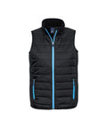 Biz Collection Casual Wear Black/Cyan / S Biz Collection Men’s Stealth Tech Vest J616m