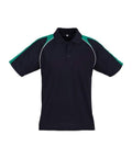 Biz Collection Casual Wear Navy/Kelly Green/White / 3XL BIZ COLLECTION Men’s Triton Polo P225MS