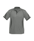 Biz Collection Casual Wear Ash/Black / 4 Biz Collection Razor Kids Polo P405KS