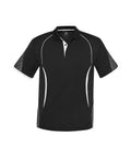 Biz Collection Casual Wear Black/White / 4 Biz Collection Razor Kids Polo P405KS