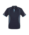 Biz Collection Casual Wear S / Navy/Sky Biz Collection Razor Mens Polo Shirt Biz Cool™ P405MS