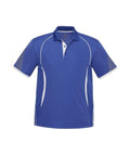 Biz Collection Casual Wear S / Royal/White Biz Collection Razor Mens Polo Shirt Biz Cool™ P405MS