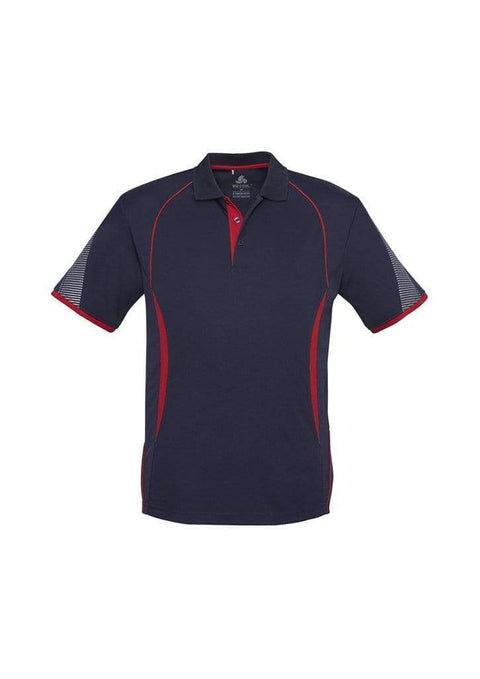 Biz Collection Casual Wear S / Navy/Red Biz Collection Razor Mens Polo Shirt Biz Cool™ P405MS