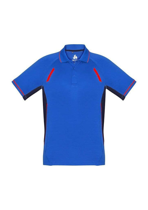 Biz Collection Casual Wear Royal/Navy/Fluoro Orange / 4 Biz Collection Renegade Kids Polo P700KS