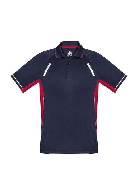 Biz Collection Casual Wear Navy/Red/Silver / 4 Biz Collection Renegade Kids Polo P700KS