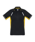 Biz Collection Casual Wear Black/Gold/Silver / 4 Biz Collection Renegade Kids Polo P700KS