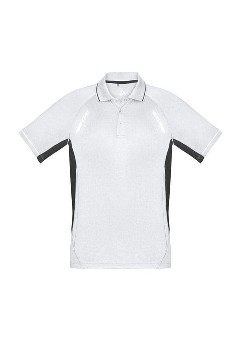 Biz Collection Casual Wear White/Black/Silver / 4 Biz Collection Renegade Kids Polo P700KS