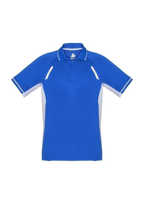 Biz Collection Casual Wear Royal/White/Silver / 4 Biz Collection Renegade Kids Polo P700KS