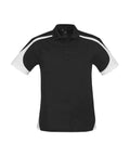 Biz Collection Casual Wear S / Black/White Biz Collection Talon Mens Polo P401MS