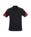 Biz Collection Casual Wear S / Black/Red Biz Collection Talon Mens Polo P401MS