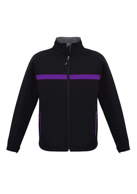 Biz Collection Casual Wear Black/Purple/Grey / XXS Biz Collection Unisex Charger Jacket J510m