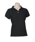 Biz Collection Casual Wear Black / 6 Biz Collection Women’s Neon Polo P2125