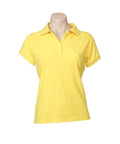 Biz Collection Casual Wear Yellow / 6 Biz Collection Women’s Neon Polo P2125