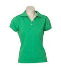 Biz Collection Casual Wear Green / 6 Biz Collection Women’s Neon Polo P2125