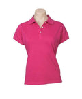 Biz Collection Casual Wear Magenta / 6 Biz Collection Women’s Neon Polo P2125