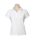 Biz Collection Casual Wear White / 6 Biz Collection Women’s Neon Polo P2125