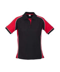 Biz Collection Casual Wear Black/Red/White / 8 Biz Collection Women’s Nitro Polo P10122