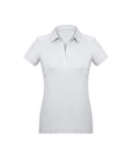 Biz Collection Casual Wear White / 6 Biz Collection Women’s Profile Polo P706LS