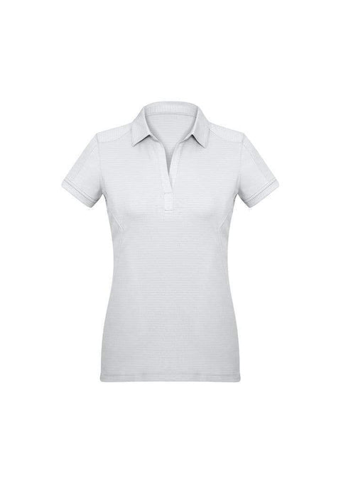 Biz Collection Casual Wear White / 6 Biz Collection Women’s Profile Polo P706LS