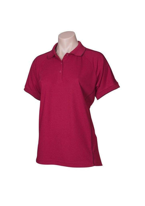 Biz Collection Casual Wear Cherry/Maroon / 8 Biz Collection Women’s Resort Polo P9925