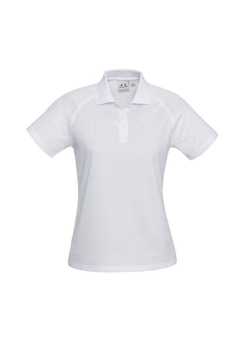 Biz Collection Casual Wear White / 6 Biz Collection Women’s Sprint Polo P300LS