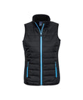 Biz Collection Casual Wear Black/Cyan / XS Biz Collection Women’s Stealth Tech Vest J616l