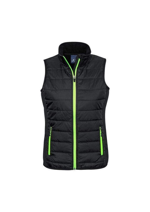 Biz Collection Casual Wear Black/Lime / XS Biz Collection Women’s Stealth Tech Vest J616l