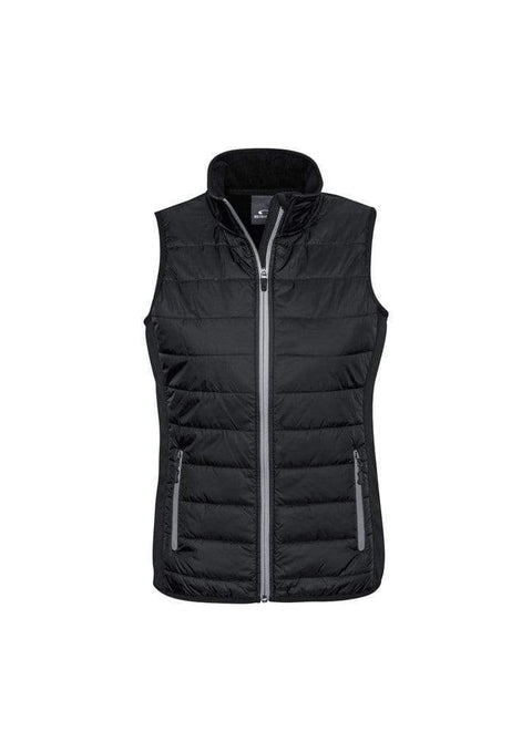 Biz Collection Casual Wear Black/Silver Grey / XS Biz Collection Women’s Stealth Tech Vest J616l