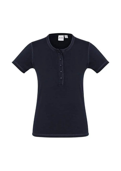 Biz Collection Casual Wear Ink / 6 Biz Collection Women’s Vintage Tee T811L