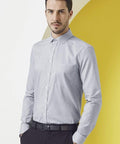 Biz Collection Corporate Wear French Blue / XS Biz Collection Jagger Mens L/S Shirt S910ML