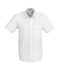 Biz Collection Corporate Wear White / S Biz Collection Men’s Ambassador Short Sleeve Shirt S251ms