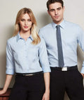 Biz Collection Corporate Wear Biz Collection Men’s Luxe Long Sleeve Shirt S10210