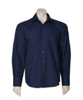 Biz Collection Corporate Wear Navy / S Biz Collection Men’s Metro Long Sleeve Shirt Sh714