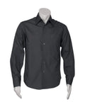 Biz Collection Corporate Wear Charcoal / S Biz Collection Men’s Metro Long Sleeve Shirt Sh714