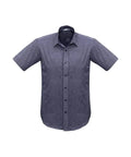 Biz Collection Corporate Wear Midnight Blue / XS Biz Collection Men’s Trend Short Sleeve Shirt S622ms