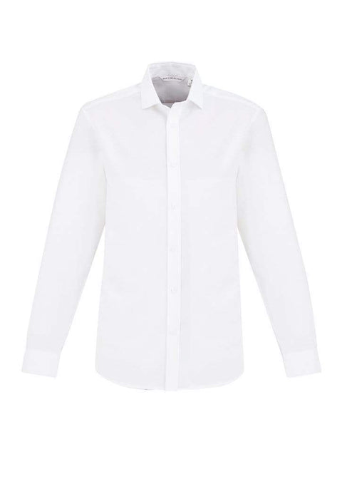 Biz Collection Corporate Wear White / XS Biz Collection Regent Mens L/S Shirt S912ML