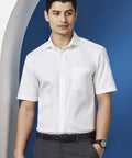 Biz Collection Corporate Wear Blue / XS Biz Collection Regent Mens S/S Shirt S912MS