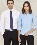 Biz Collection Corporate Wear Biz Collection Women’s Base 3/4 Sleeve Shirt S10521