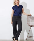 Biz Collection Corporate Wear Biz Collection Women’s Classic Flat Front Pant Bs29320