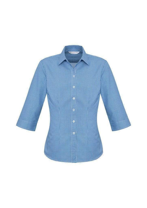 Biz Collection Corporate Wear French Blue / 6 Biz Collection Women’s Ellison 3/4 Sleeve Shirt S716lt