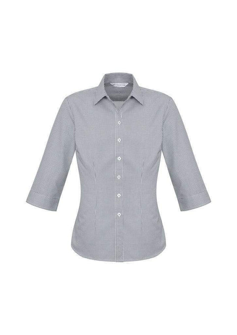 Biz Collection Corporate Wear Silver / 6 Biz Collection Women’s Ellison 3/4 Sleeve Shirt S716lt