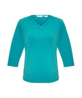 Biz Collection Corporate Wear Biz Collection Women’s Lana 3/4 Sleeve Top K819lt